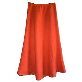 120% LINO Jupe longue Corail