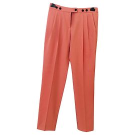 Moschino Cheap And Chic Pink Wool Pants Pink