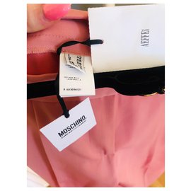 Moschino Cheap And Chic-calça, leggings-Rosa