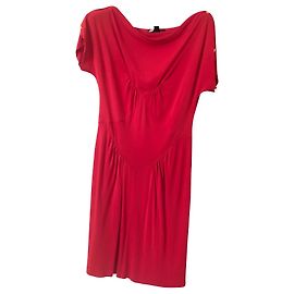 Vestido rosa Louis Vuitton de viscose Rosa