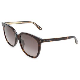Givenchy-Des lunettes de soleil-Marron,Multicolore,Doré