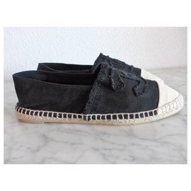 Chanel-espadrillas-Nero