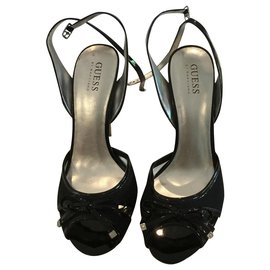 Guess Heels Black Black