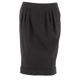 Burberry-Skirt suit-Black