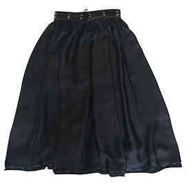Jean Paul Gaultier Gonna vintage nera Nero
