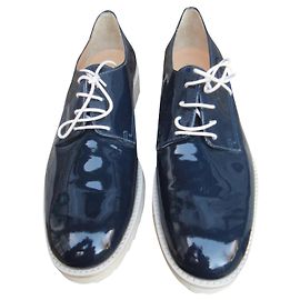 Autre Marque Derby verniciato parlanti p 39 Blu navy