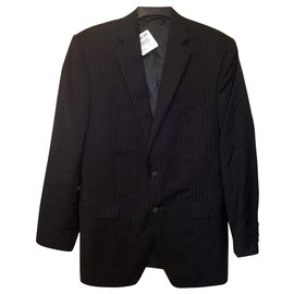 Ralph Lauren-Blazers Jackets-Black