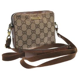 Bolsa De Ombro Gucci Bege