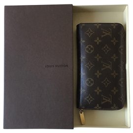 Louis Vuitton-XL Zippy Organizer Louis Vuitton new-Brown