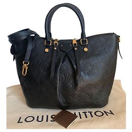 Louis Vuitton Mazarine MM Empreinte Azul