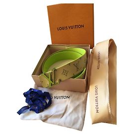 Louis Vuitton Gürtel Grün