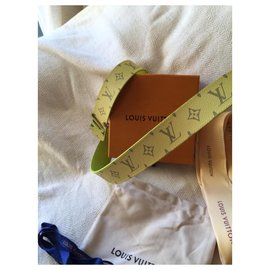 Louis Vuitton-Belts-Green