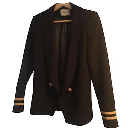 Claudie Pierlot Blazer Veste Vendôme Noir Doré