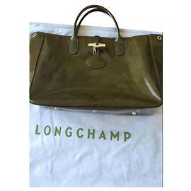 Longchamp Roseau Vert Vert olive