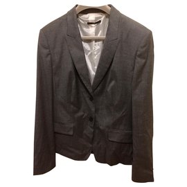 Hugo Boss-Hugo Boss blazer in grey-Grey