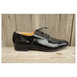 Joseph Fenestrier-varnished derbies Unic Joseph Fenestrier p 46-Black