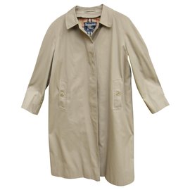 Burberry-Burberry mujer impermeable vintage t 44-Caqui