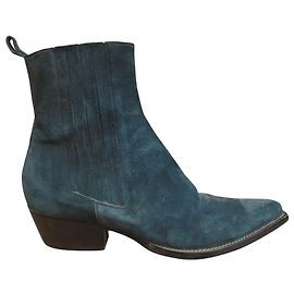botas vaqueras Sartore p 39 Azul oscuro