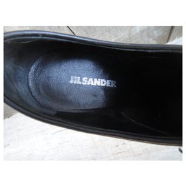 Jil Sander-low-boots compensées Jil Sander p 40-Noir