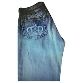 Autre Marque-Denim Studio Watch Bleach Jeans-Azul claro