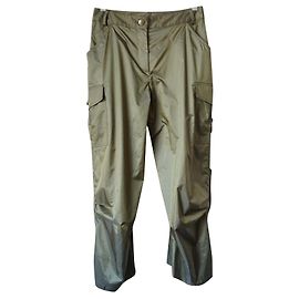 John Galliano Pantaloni, ghette Cachi