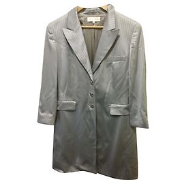 Escada evening coat Silvery Grey