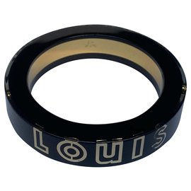 Louis Vuitton-Louis Vuitton pulseira de colecionador-Castanho escuro