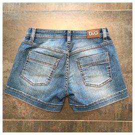 D&G-Pantalones cortos-Azul