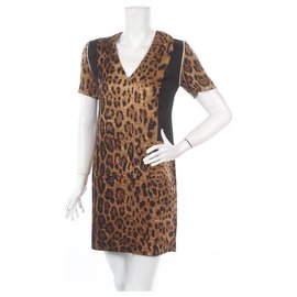 Sandro-Dresses-Multiple colors,Leopard print