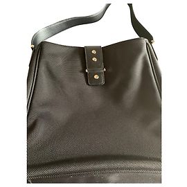 Borsa a tracolla Cerruti 1881 nera in tessuto Nero