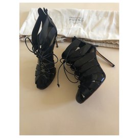 Francesco Russo-Ankle Boots-Black