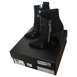 Saint Laurent-Ankle Boots-Black