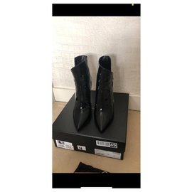 Saint Laurent-Ankle Boots-Black