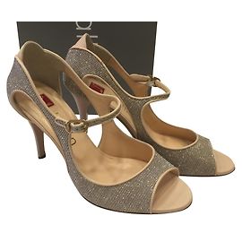Ballin Heel  9 cm Beige