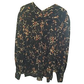 Blusa de seda Isabel Marant Multicolor Multicolor