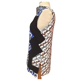 Kenzo multicolor viscose tunic top Multiple colors