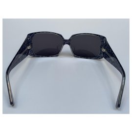 Louis Vuitton-Marquise leopard gray sunglasses-Grey