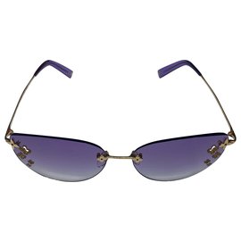 Louis Vuitton-Lunettes de soleil Desmayo oeil de chat violettes-Violet