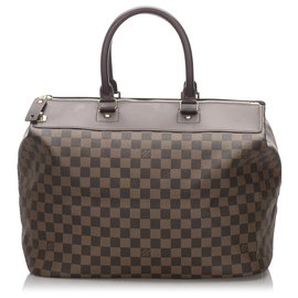 Louis Vuitton-Louis Vuitton Brown Damier Ebene Greenwich PM-Brown