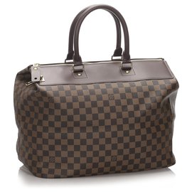 Louis Vuitton-Louis Vuitton Brown Damier Ebene Greenwich PM-Brown
