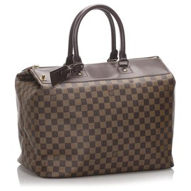 Louis Vuitton-Louis Vuitton Brown Damier Ebene Greenwich PM-Brown