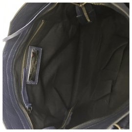 Balenciaga-Balenciaga city giant brand new-Dark blue