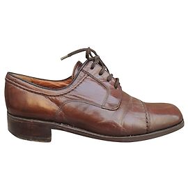 Joseph Fenestrier derbies vintage Unic - Fenestrier p 39,5 Marron