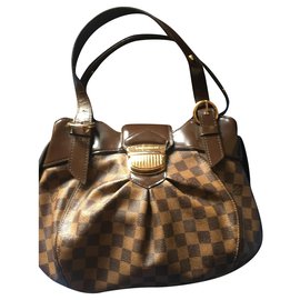 Louis Vuitton-Louis Vuitton Sistina PM-Brown