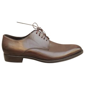 Ermenegildo Zegna-Ermeneglio Zegna p derbies 41-Dark brown
