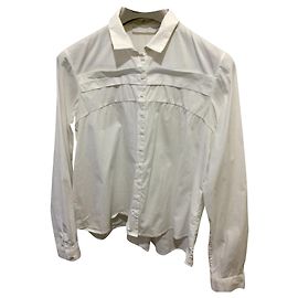 Anne Fontaine Noelise Bluse Weiß