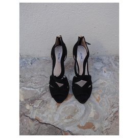 Miu Miu-Sandals-Black