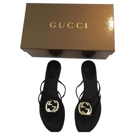 Gucci-Sandals-Black