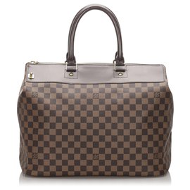 Louis Vuitton-Louis Vuitton Brown Damier Ebene Greenwich PM-Brown