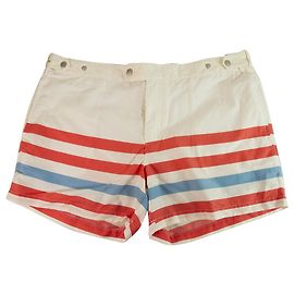 SOLID & STRIPED Herren Beach Shorts Badehose - Badeanzug Athletic Shorts XXL Roh
